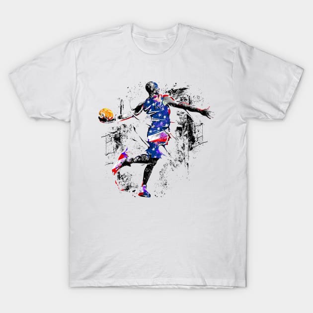 USA | Basketball | Allstars 2023 T-Shirt by BabyYodaSticker